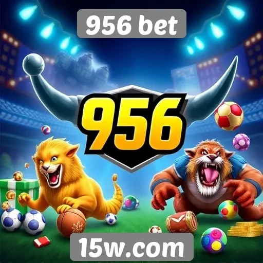 Variedade de jogos disponíveis na 956 bet